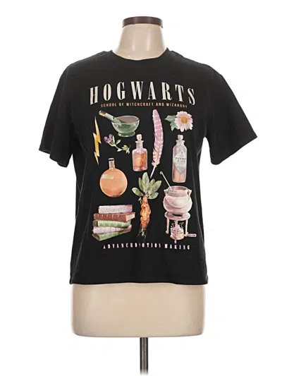 Pre-owned Harry Potter Short Sleeve T-shirt In Black