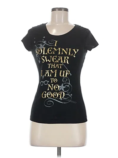 Pre-owned Harry Potter Short Sleeve T-shirt In Black