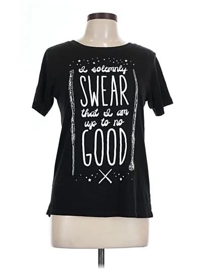 Pre-owned Harry Potter Short Sleeve T-shirt In Black