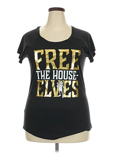 Pre-owned Harry Potter Short Sleeve T-shirt In Black
