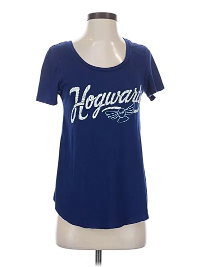 Pre-owned Harry Potter Short Sleeve T-shirt In Blue