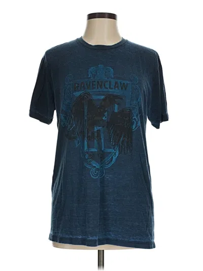 Pre-owned Harry Potter Short Sleeve T-shirt In Blue