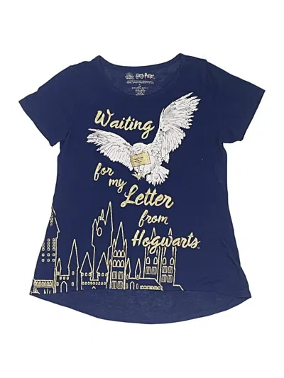 Pre-owned Harry Potter Kids' Short Sleeve T-shirt In Blue
