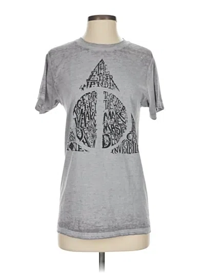 Pre-owned Harry Potter Short Sleeve T-shirt In Gray