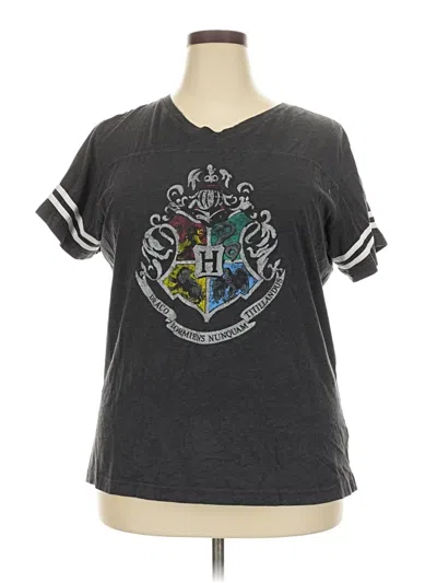 Pre-owned Harry Potter Short Sleeve T-shirt In Gray