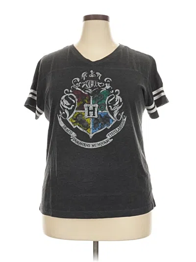 Pre-owned Harry Potter Short Sleeve T-shirt In Gray