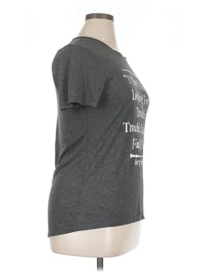 Pre-owned Harry Potter Short Sleeve T-shirt In Gray