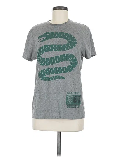 Pre-owned Harry Potter Short Sleeve T-shirt In Gray