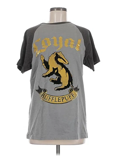 Pre-owned Harry Potter Short Sleeve T-shirt In Gray