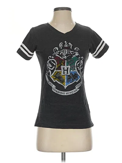 Pre-owned Harry Potter Short Sleeve T-shirt In Gray