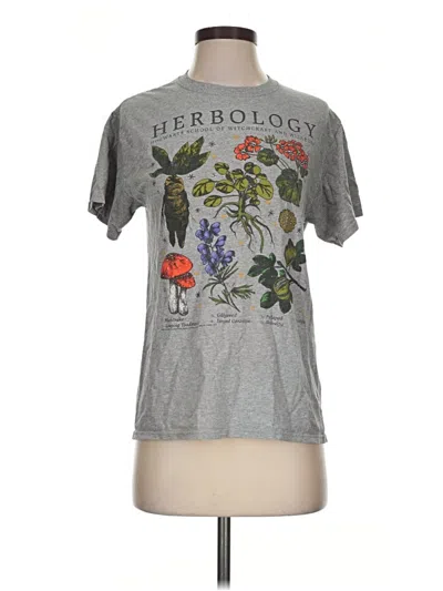 Pre-owned Harry Potter Short Sleeve T-shirt In Gray