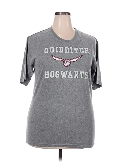 Pre-owned Harry Potter Short Sleeve T-shirt In Gray