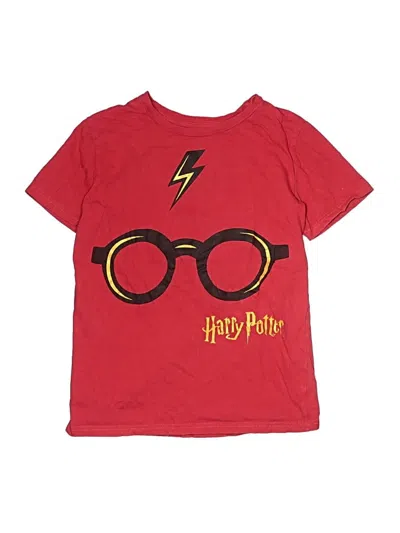 Pre-owned Harry Potter Kids' Short Sleeve T-shirt In Red
