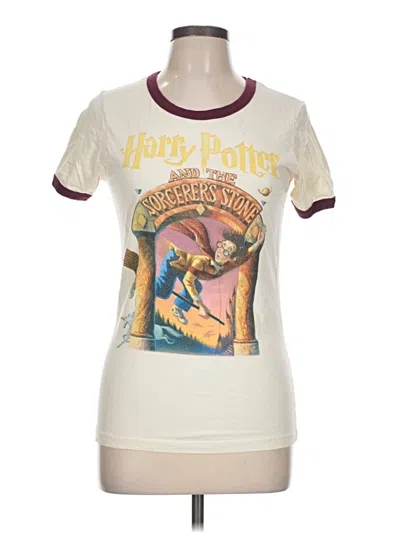 Pre-owned Harry Potter Short Sleeve T-shirt In White