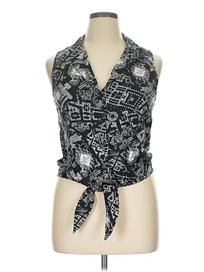 Pre-owned Harry Potter Sleeveless Blouse In Black