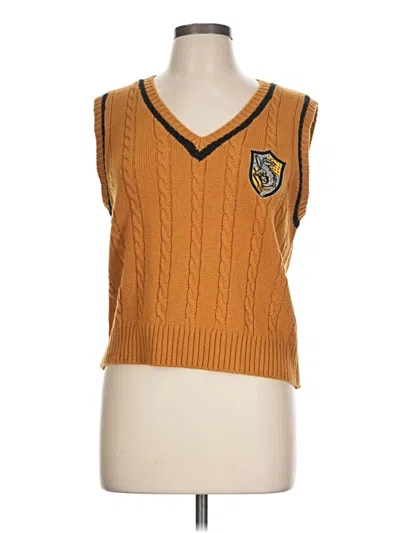 Pre-owned Harry Potter Sweater Vest In Yellow