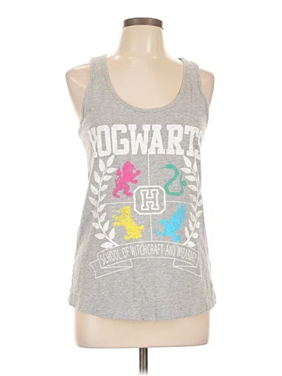 Pre-owned Harry Potter Tank Top Gray Halter Neckline Tops