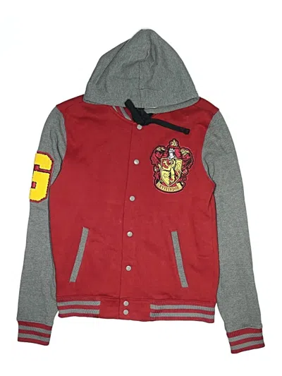 Pre-owned Harry Potter Kids' Zip Up Hoodie In Red