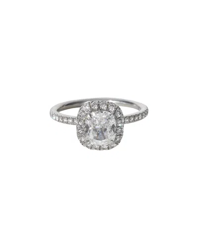 Pre-owned Harry Winston 0.49 Ct. Tw. Diamond Engagement Ring (authentic Pre-loved)