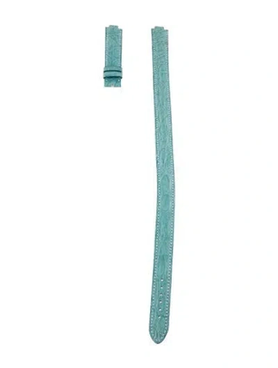 Pre-owned Harry Winston 17mm Watch Strap In Blue