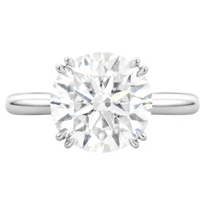 Pre-owned Harry Winston 2.34 Carat Round Brilliant Cut Diamond Solitaire Engagement Ring In Multi