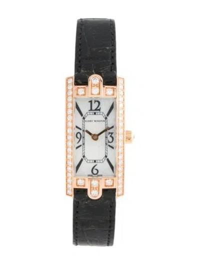 Pre-owned Harry Winston Avenue C Watch In Multi