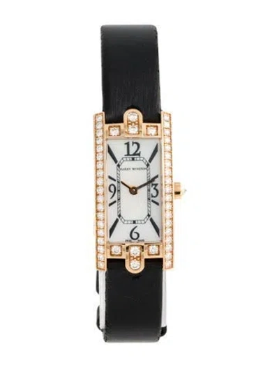 Pre-owned Harry Winston Avenue C Watch In Multi