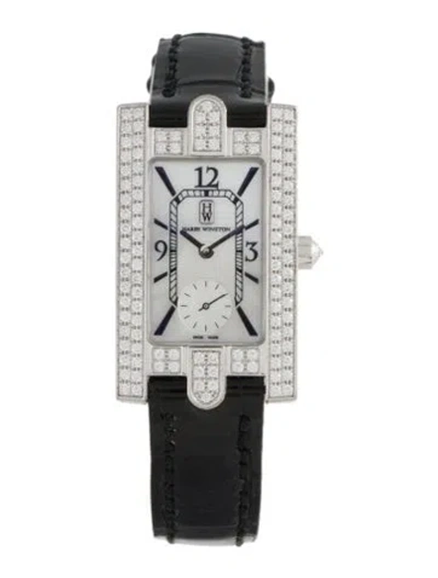 Pre-owned Harry Winston Avenue Watch In Multi