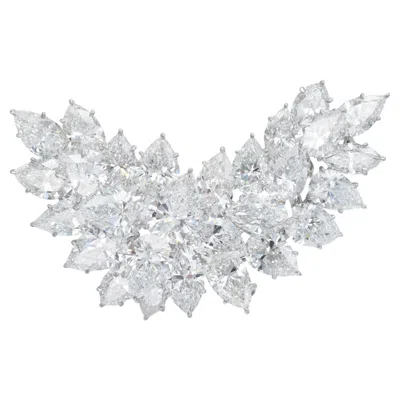 Pre-owned Harry Winston Diamond Brooch In Multiple