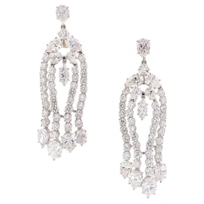 Pre-owned Harry Winston Diamond Earrings In Multiple