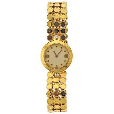 Pre-owned Harry Winston Diamond Gold Ladies Watch In Multi