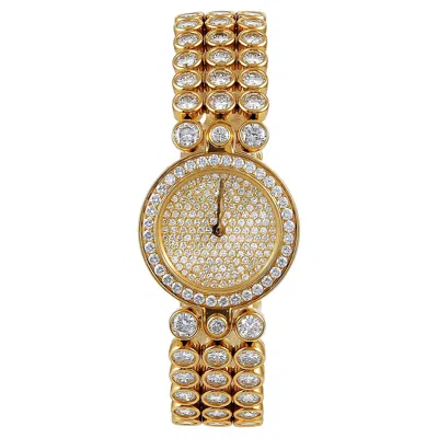 Pre-owned Harry Winston Diamond Gold Watch In Multi