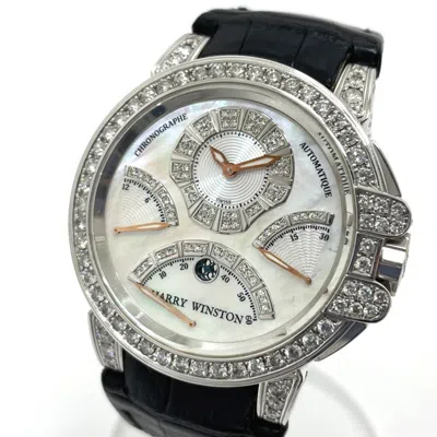 Pre-owned Harry Winston Ocean Gold (18k) Wristwatch () In Multi