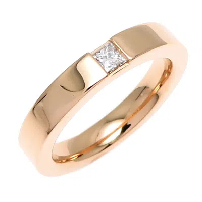 Pre-owned Harry Winston Pink Pink Gold (18k) Band Ring ()