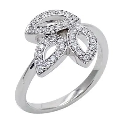 Pre-owned Harry Winston Platinum 950 Anniversary Ring () In Silver