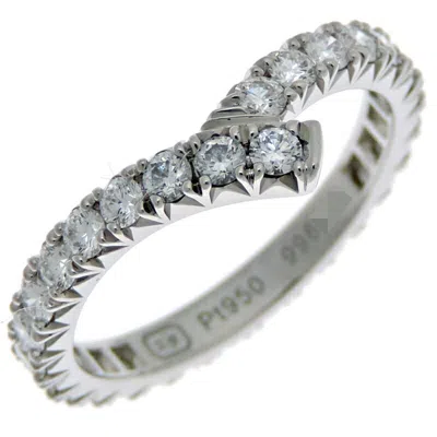 Pre-owned Harry Winston Platinum 950 Band Ring ()