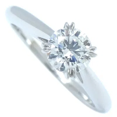 Pre-owned Harry Winston Platinum 950 Band Ring ()