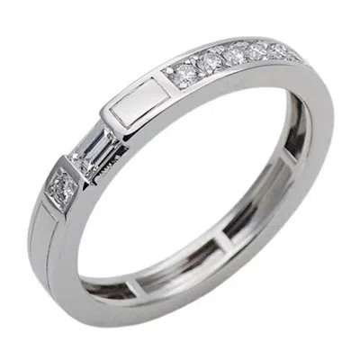 Pre-owned Harry Winston Platinum 950 Band Ring ()