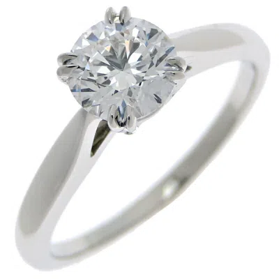 Pre-owned Harry Winston Platinum 950 Band Ring ()
