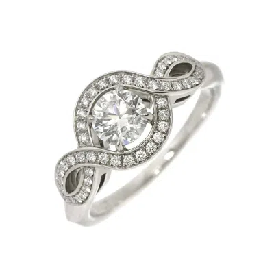 Pre-owned Harry Winston Platinum 950 Band Ring ()