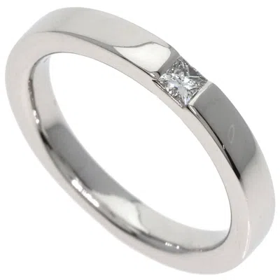 Pre-owned Harry Winston Platinum 950 Band Ring () In Multi