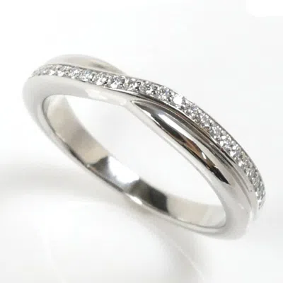 Pre-owned Harry Winston Platinum 950 Band Ring () In Multi