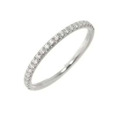 Pre-owned Harry Winston Platinum 950 Band Ring () In Multi