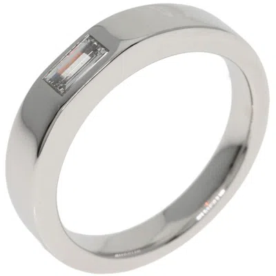 Pre-owned Harry Winston Platinum 950 Band Ring () In Multi