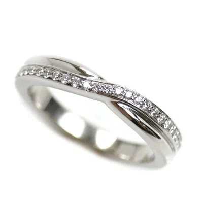 Pre-owned Harry Winston Platinum 950 Band Ring () In Multi