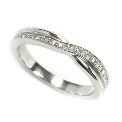 Pre-owned Harry Winston Platinum 950 Band Ring () In Multi