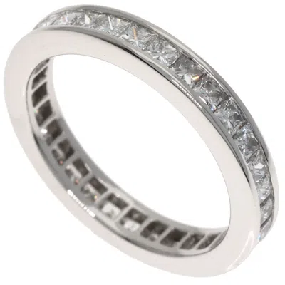 Pre-owned Harry Winston Platinum 950 Band Ring ()