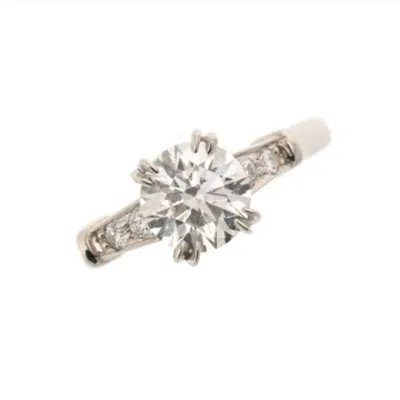 Pre-owned Harry Winston Platinum 950 Band Ring ()