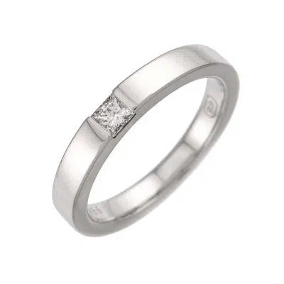 Pre-owned Harry Winston Platinum 950 Band Ring ()