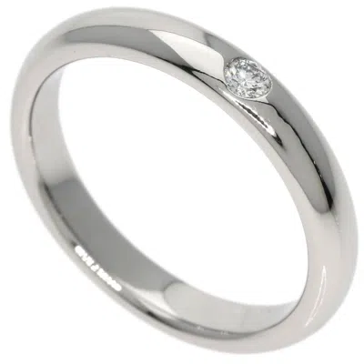 Pre-owned Harry Winston Platinum 950 Band Ring ()